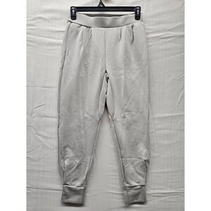 A New Day Womens High Rise Pleated Jogger Pants Light‎ Gray Medium Q2/25